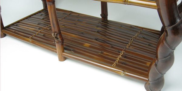 竹製　飾り棚（KA-02）の下段